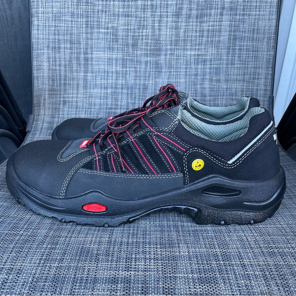 JALAS 1615 E-Sport Low-Cut Safety Shoes Water-Repellent Work Sneakers Men’s 13